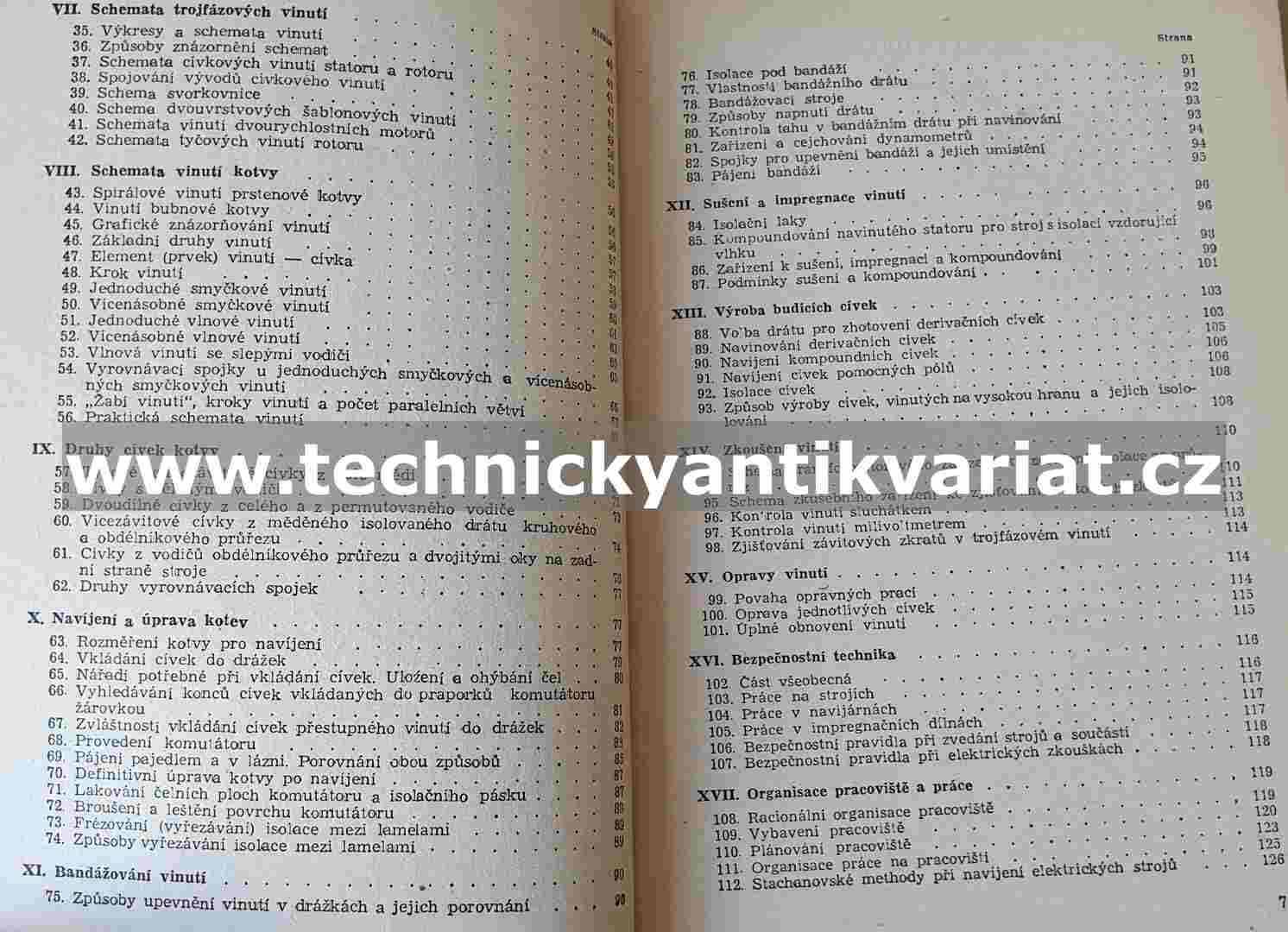 Vinutí elektrických strojů - N.V.Vinogradov (1952)