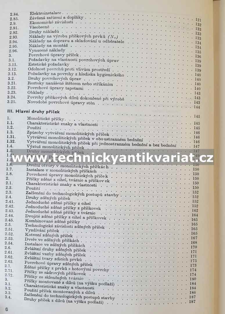 Příčky v pozemních stavbách - Jaroslav Mareš (1971)
