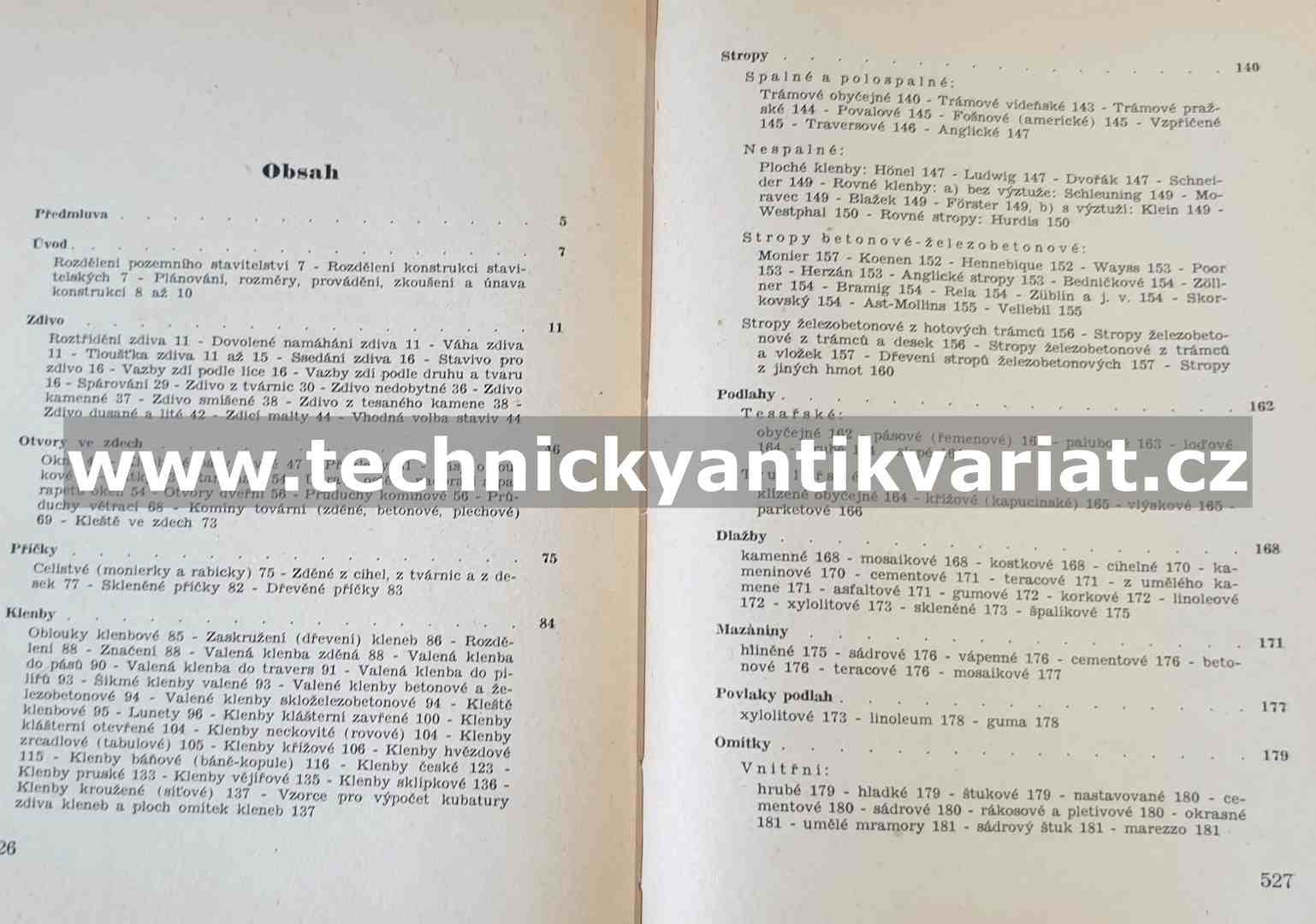 Přehled pozemního stavitelství - Bohumil Švarc (1944)