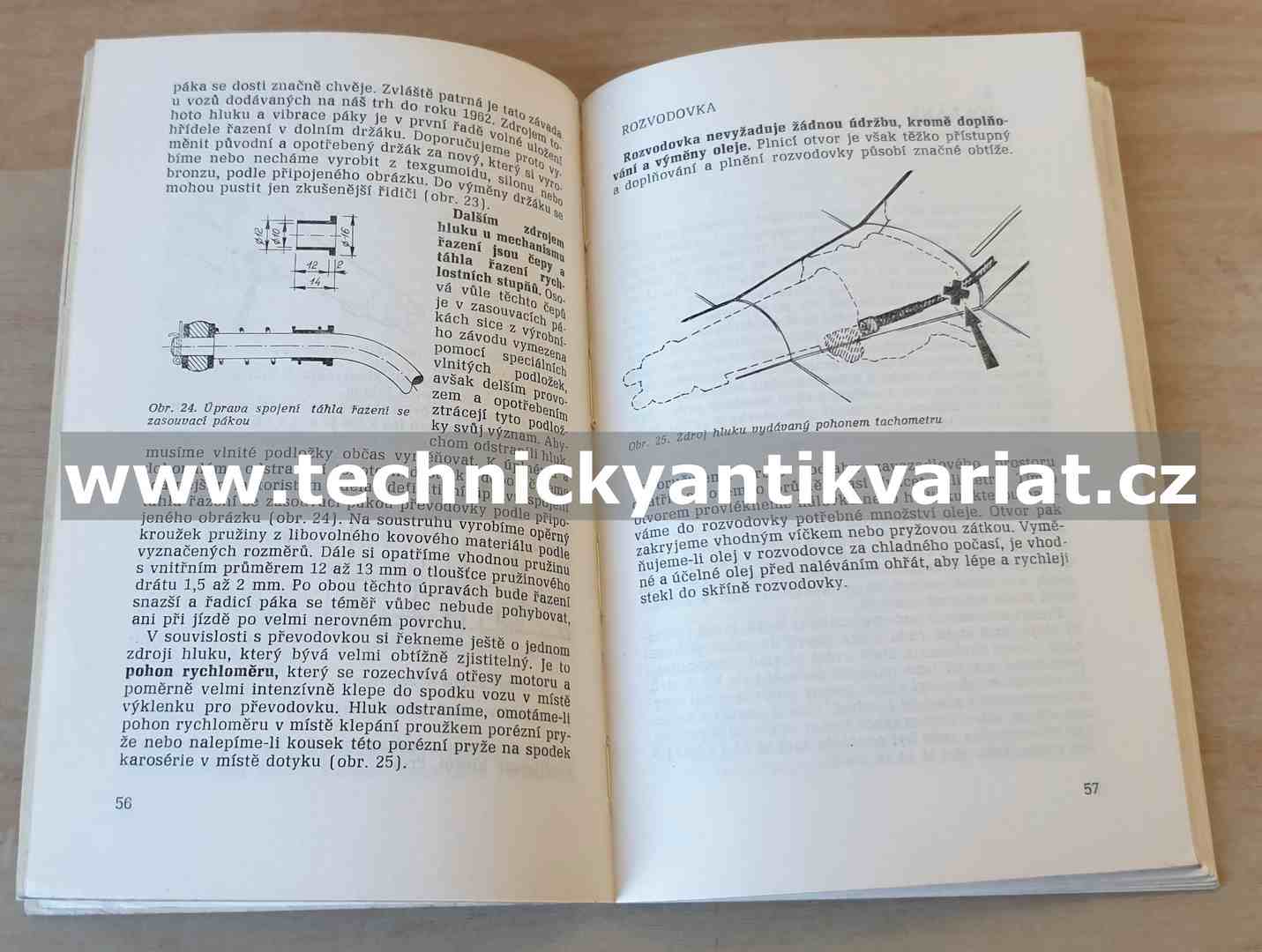 Moskvič 407 a 403 - údržba a seřizování (1966)