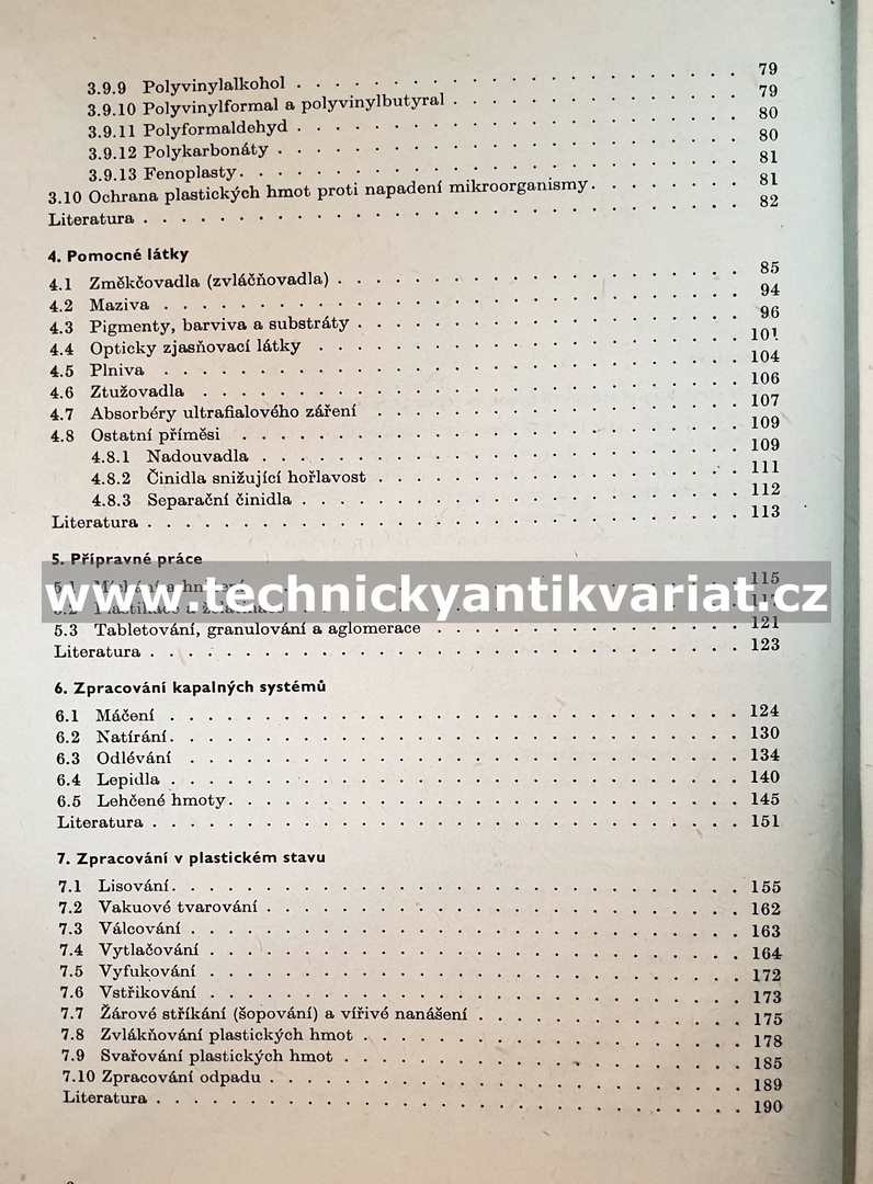 Zpracování plastických hmot - Jiří Štěpek (1966)