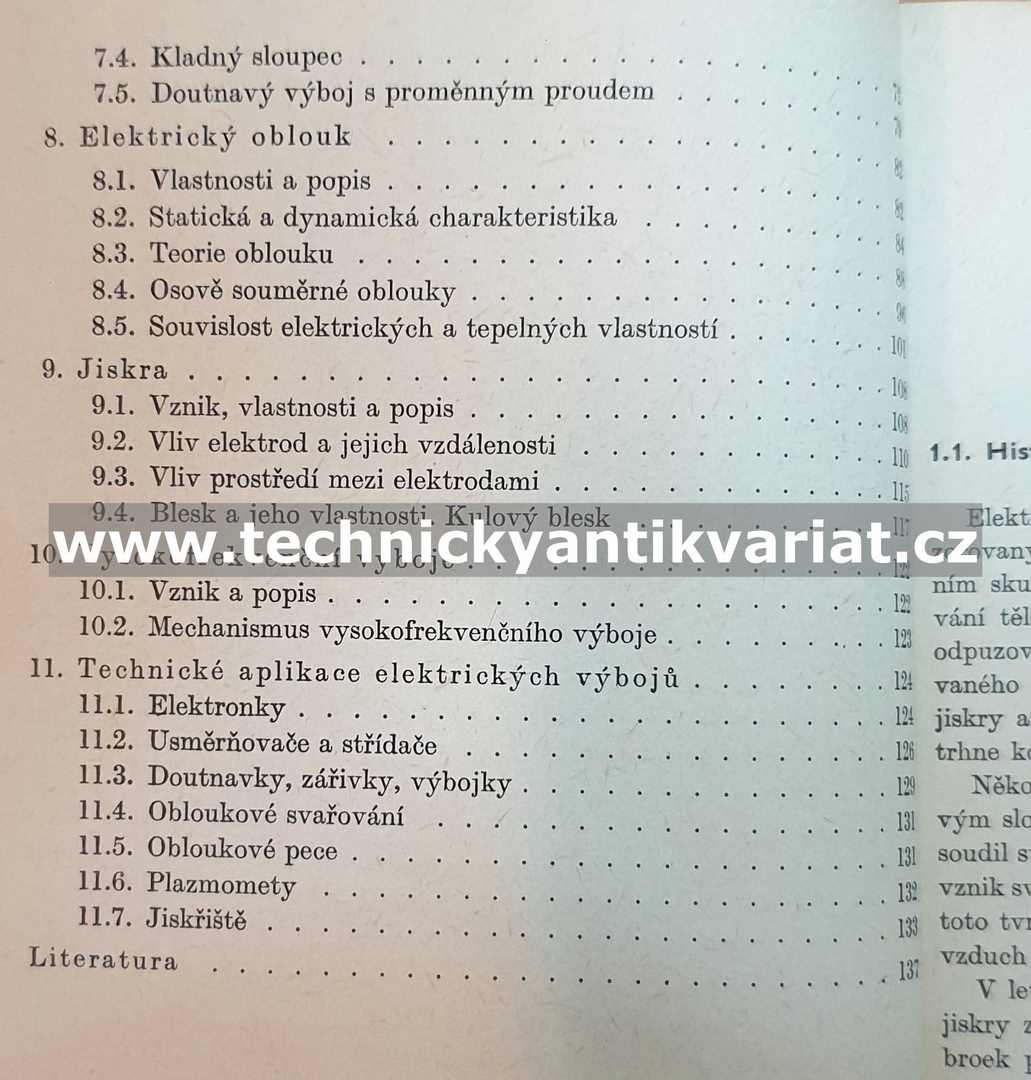 Elektrické výboje v plynech - B.Gross (1967)