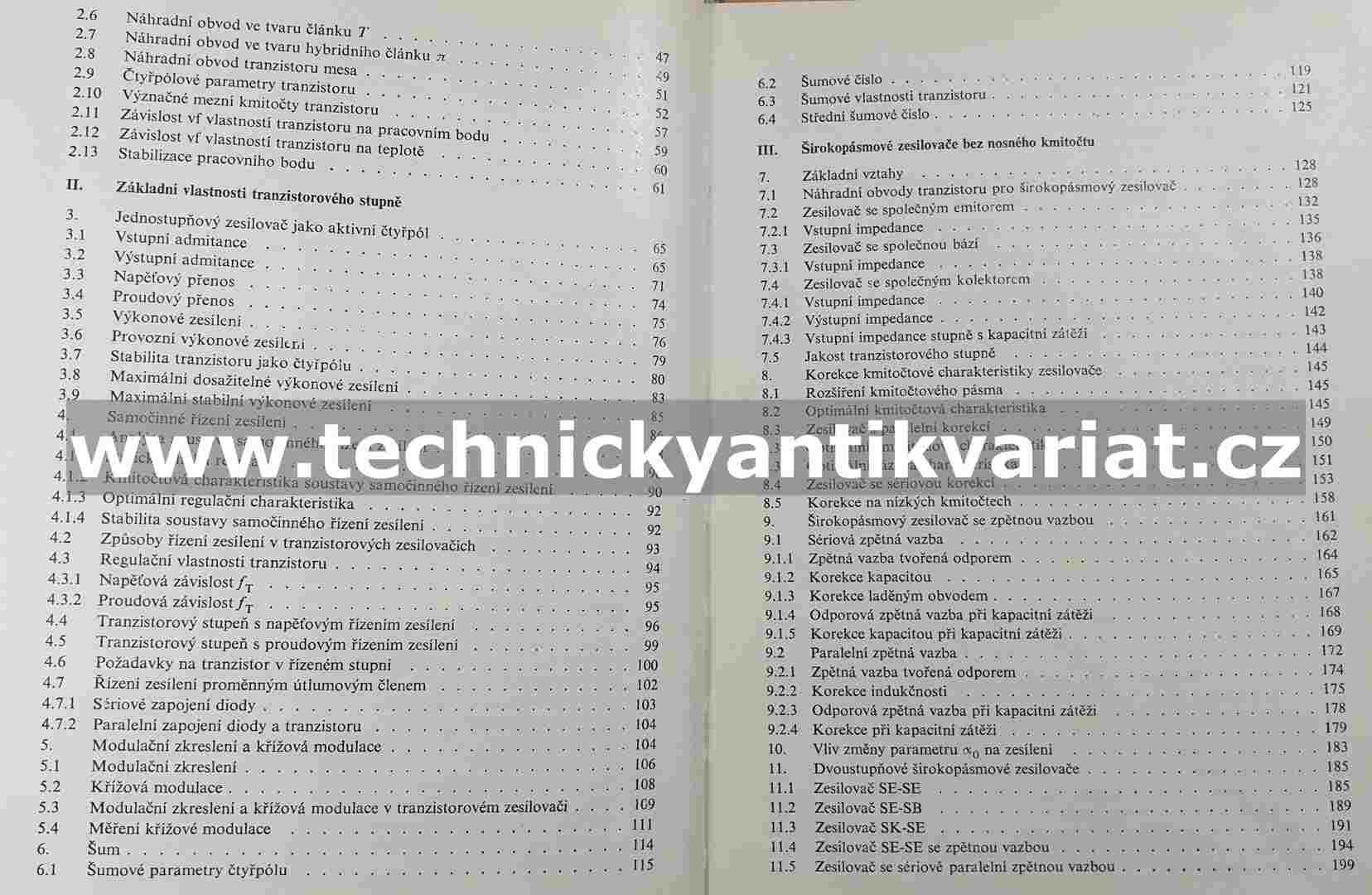 Vysokofrekvenční tranzistorové zesilovače - Hošek, Pejskar (1967)