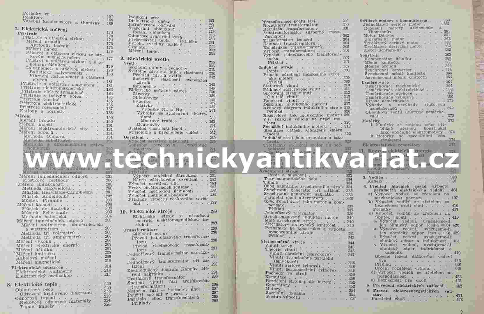 Přehled elektrotechniky - Jiří Truneček (1955)