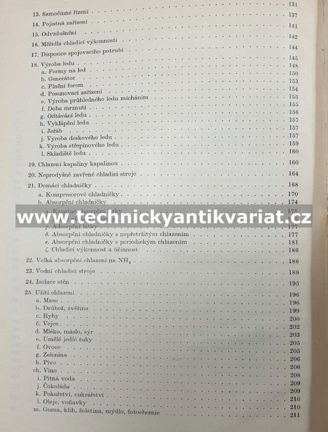 Strojní chlazení II. Konstruktivní a praktická část (1947)