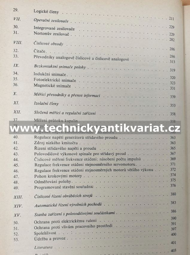 Polovodičové součástky pro automatizaci - Vilém Nessel (1979)