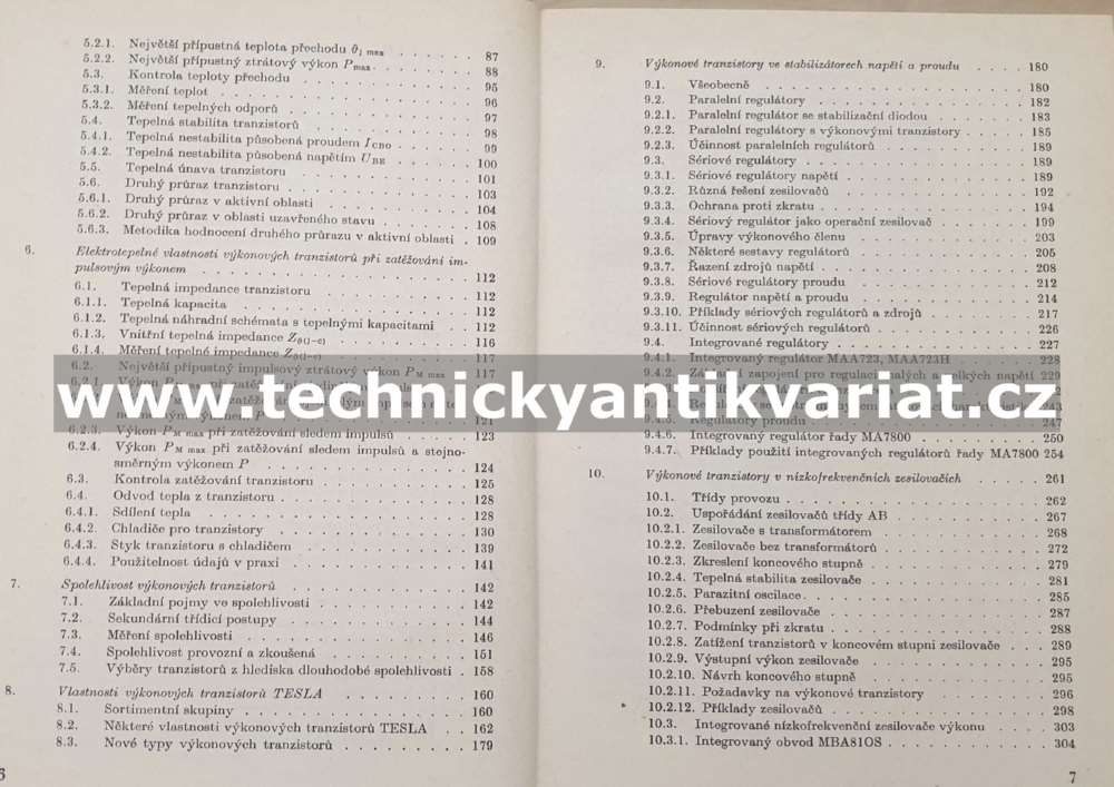 Výkonové tranzistory v nízkofrekvenčních obvodech - Jan Stach (1979)