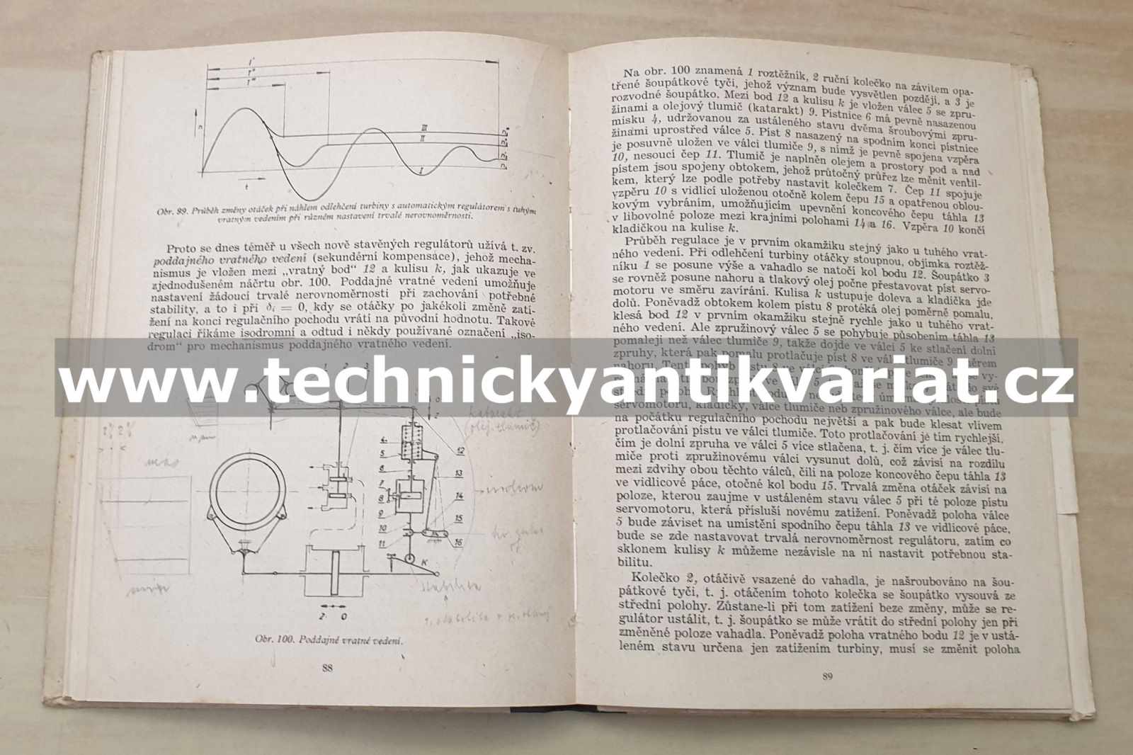 Provoz a údržba vodních turbín - Svatopluk Němeček (1952)