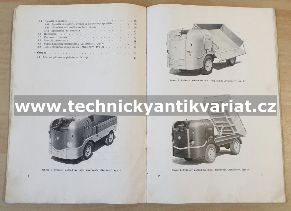 Multicar - obsluha (1960)