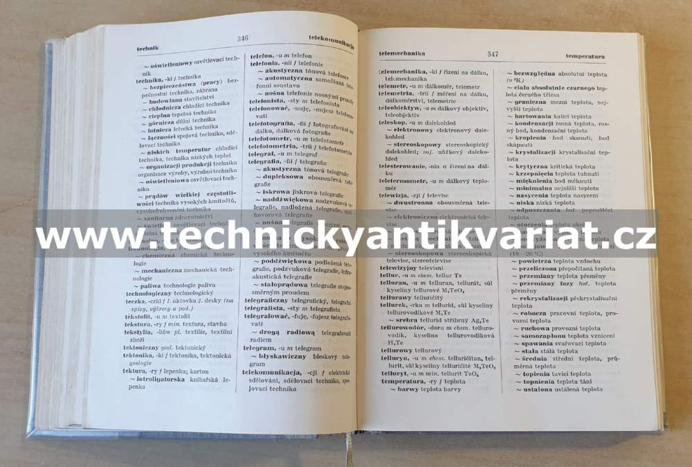 Polsko-český a Česko-polský technický slovník (1958)