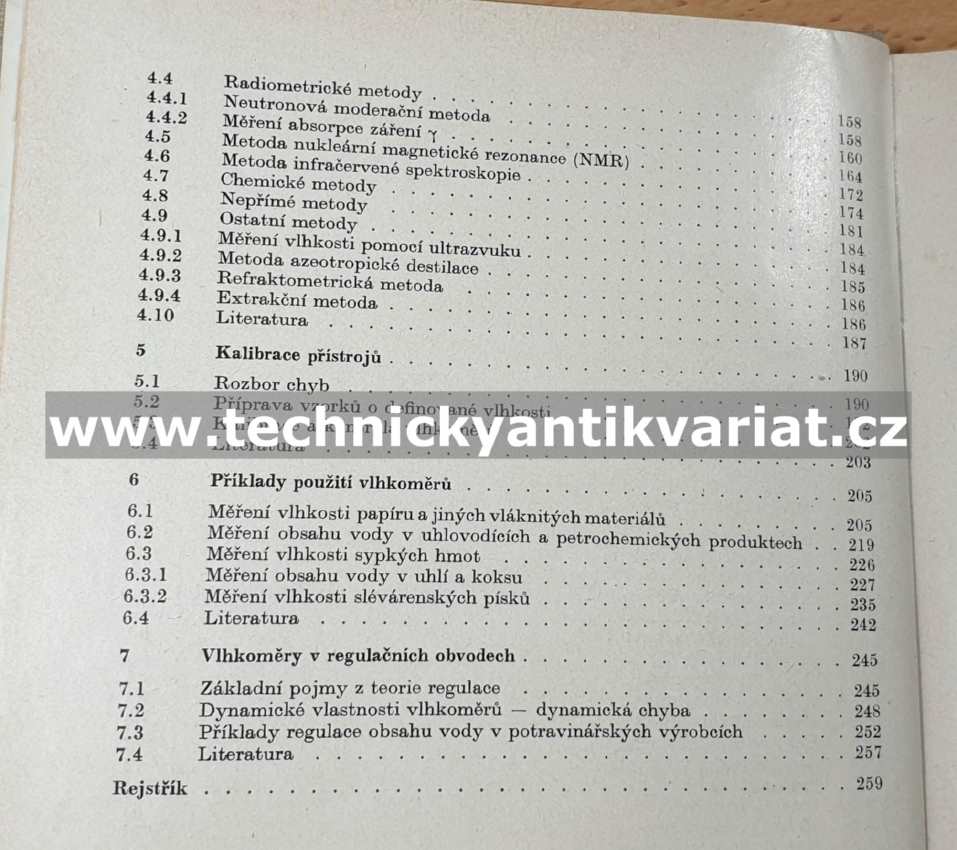 Měření vlhkosti - Fexa, Široký (1983)