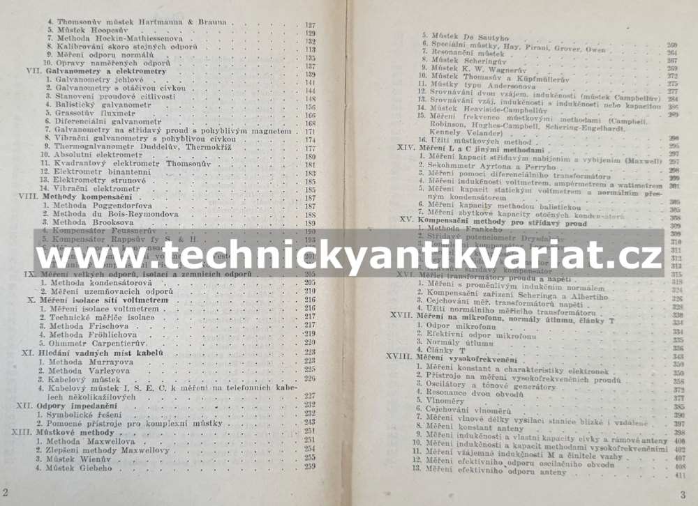 Elektrické měřící methody - Filip Milinovský (1951)