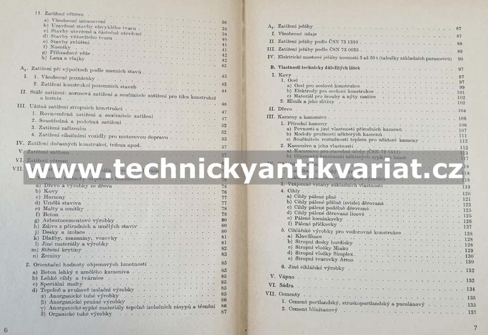 Statické tabulky pro stavební praxi - Novák, Hořejší (1968)