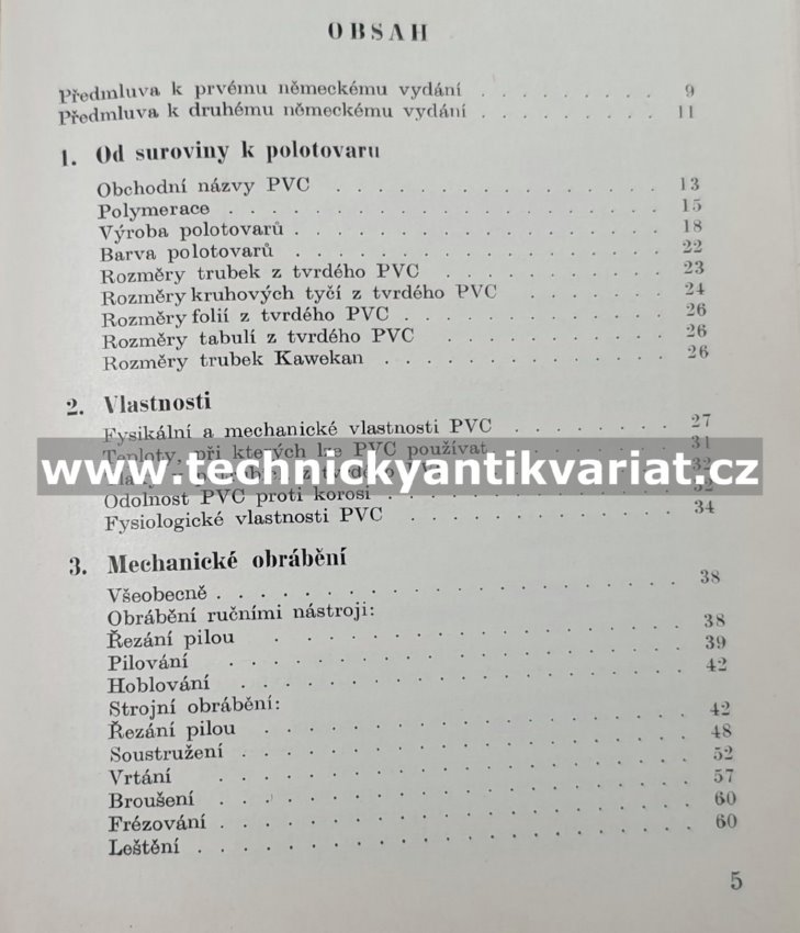 Zpracování a svařování plastických hmot - Schrader (1956)