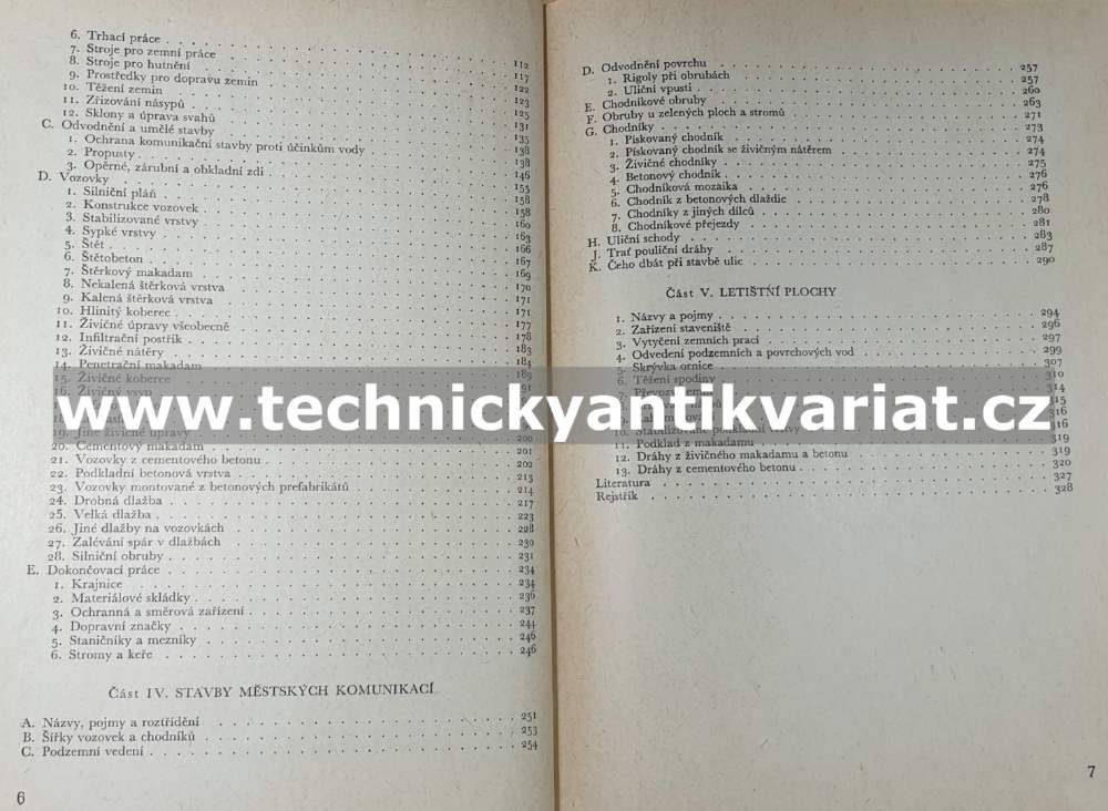Silnice, letiště a městské komunikace - Josef Lerch (1963)