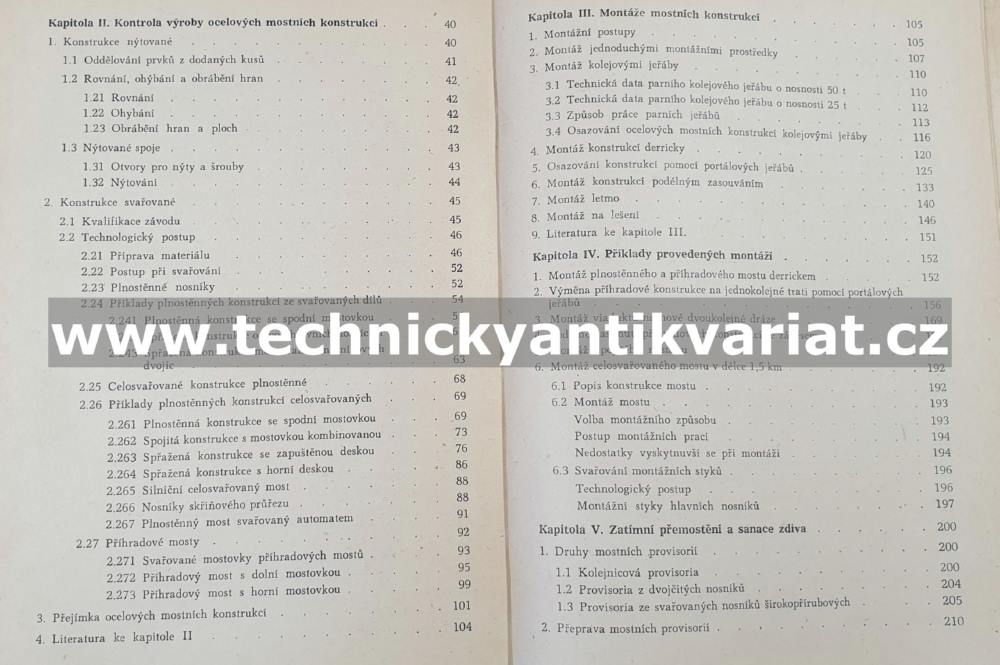 Stavba železničních mostů I. - Vladimír Dvořák (1957)