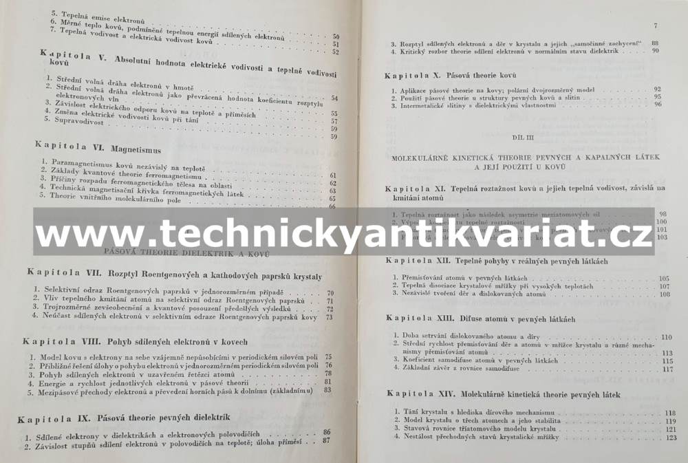 Úvod do theorie kovů - J.I.Frenkel (1953)