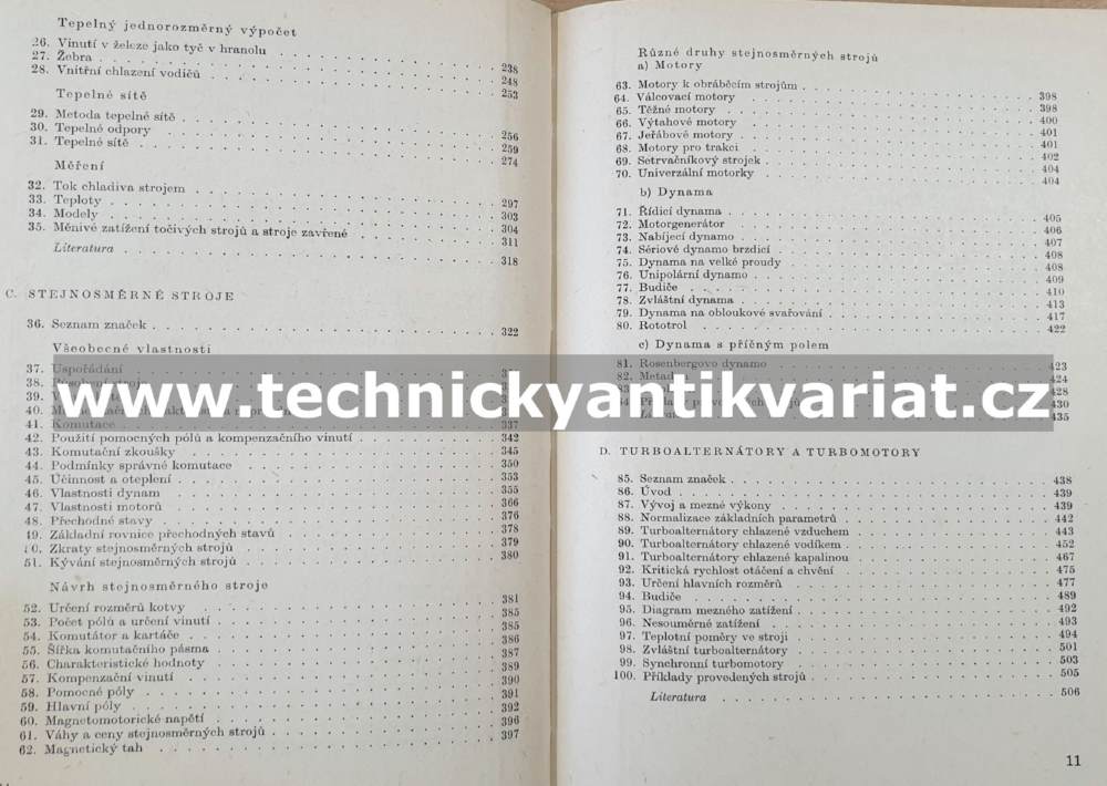 Elektrotechnika II. Elektrické stroje, část 1 - List, Hak (1969)