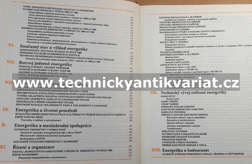 Rozvoj energetiky v Československu - Miroslav Kubín a kolektiv (1989)