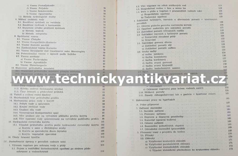 Hrazení bystřin a stříží - Leo Skatula (1960)