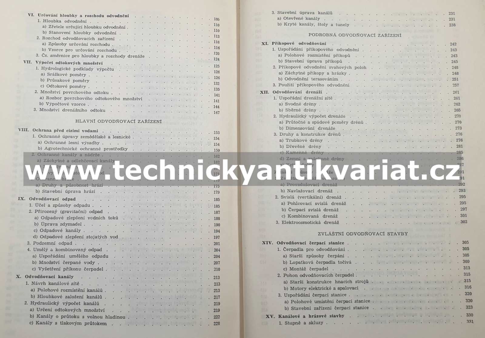 Odvodňování půdy - Karel Jůva (1957)