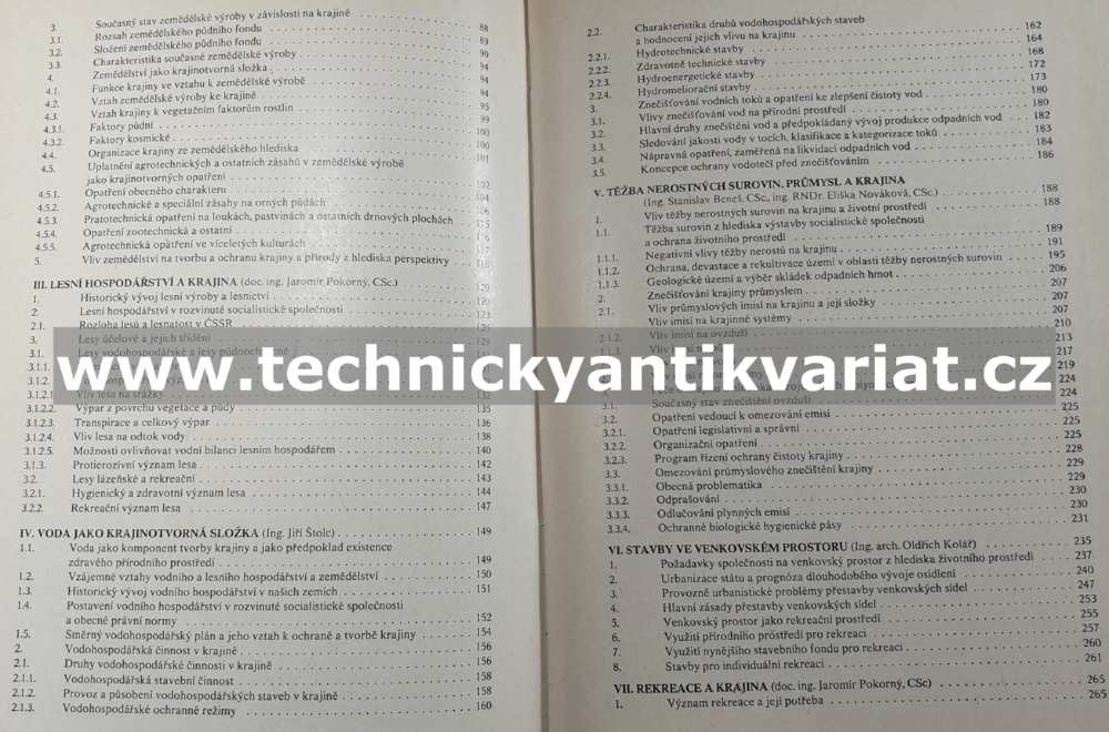 Tvorba a ochrana přírody - Aloiz Mezera (1979)