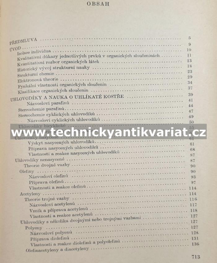 Organická chemie I. - Rudolf Lukeš (1954)