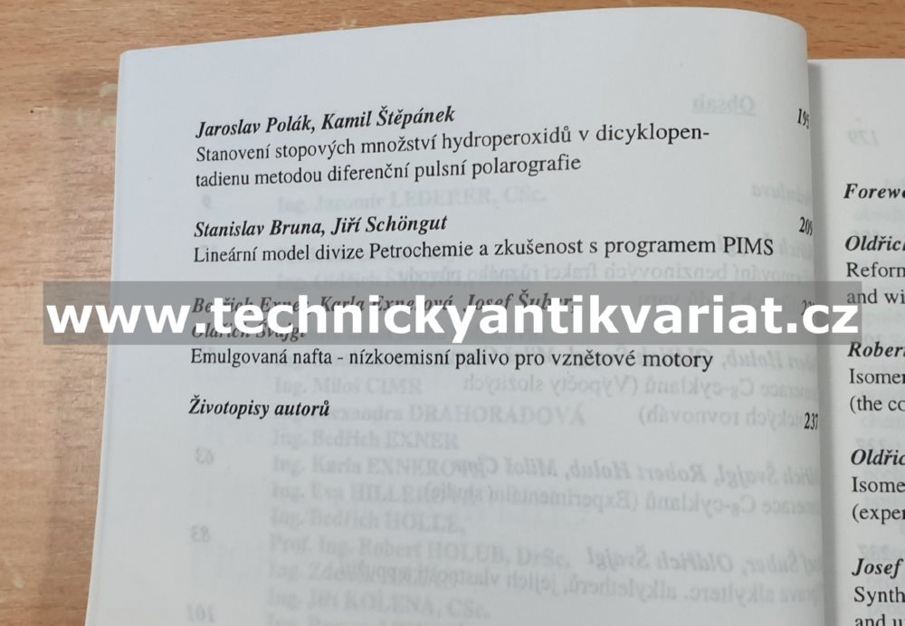 Sborník prací z výzkumu chemického využití, uhlí, dehtu a ropy (1994)