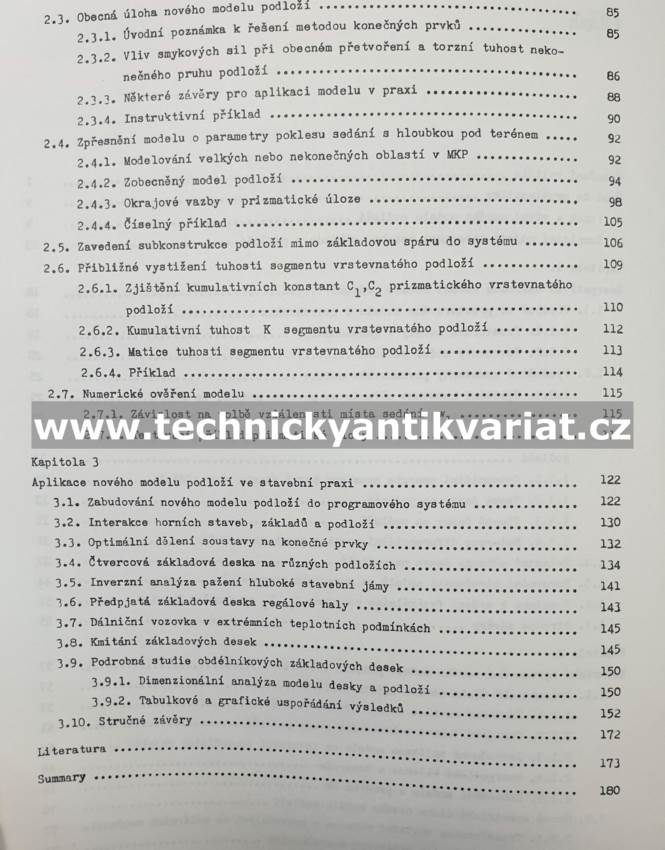Studie nového modelu podloží staveb - Kolář, Němec (1986)