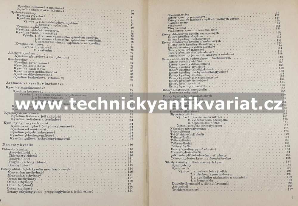 Organická technologie II. - Viktor Ettel (1956)