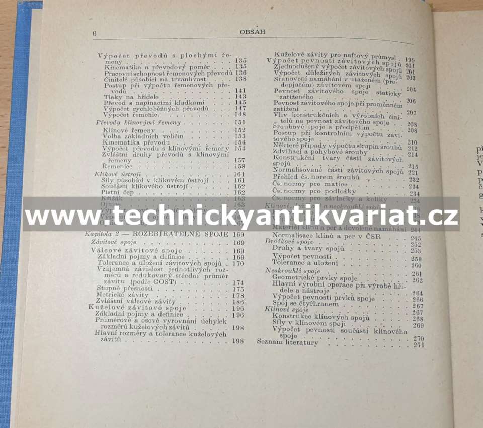 Strojnická příručka 8 Strojní součásti (1958)