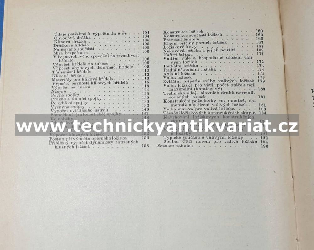 Strojnická příručka 7 Strojní součásti (1956)