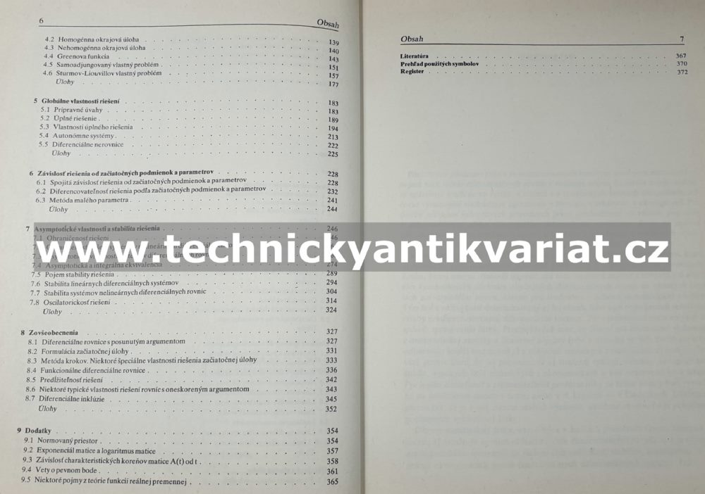 Obyčajné diferenciálne rovnice - Greguš, Švec, Šeda (1985)