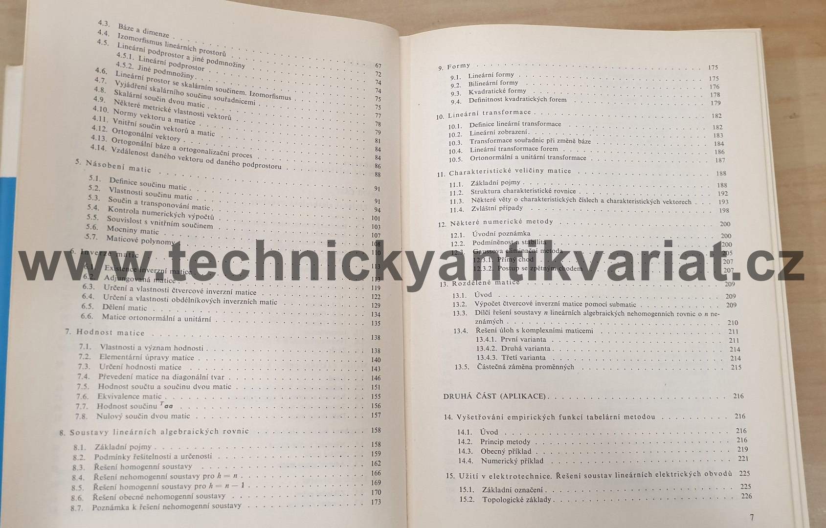 Maticový počet a jeho použití v technice - Josef Schmidtmayer (1974)