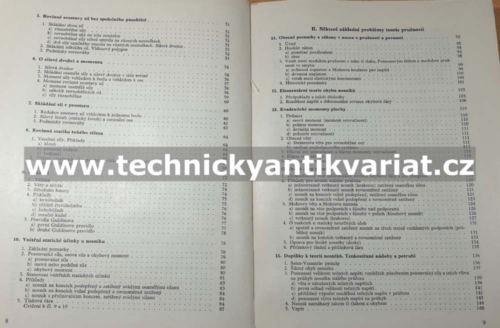 Mechanika tuhých těles a kapalin - István Szabo (1967)