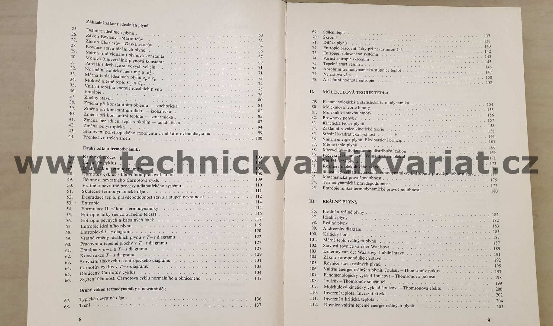 Technická termomechanika - Kalčík, Sýkora (1973)