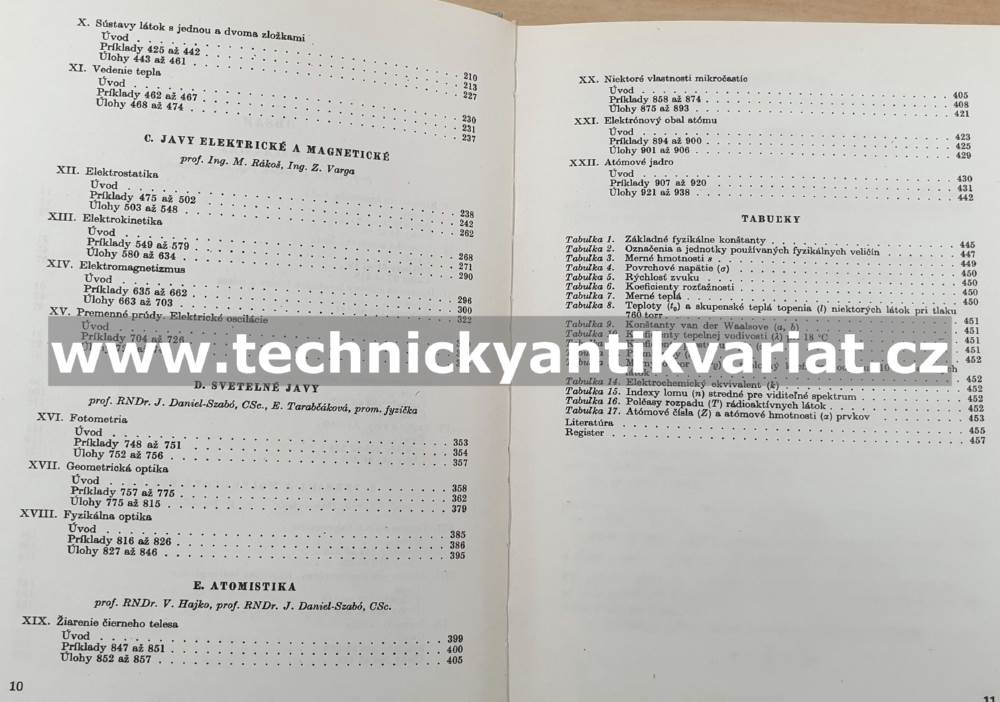 Fyzika v príkladoch - Hájka (1971)