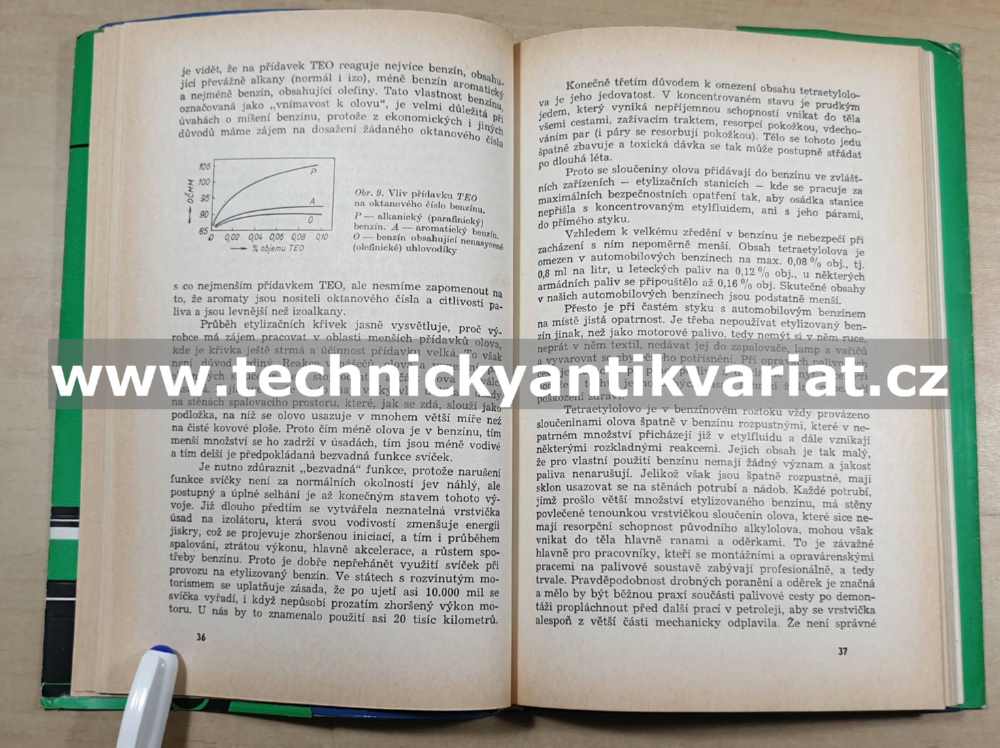 Paliva a maziva pro automobily - Antonín Dyk (1973)