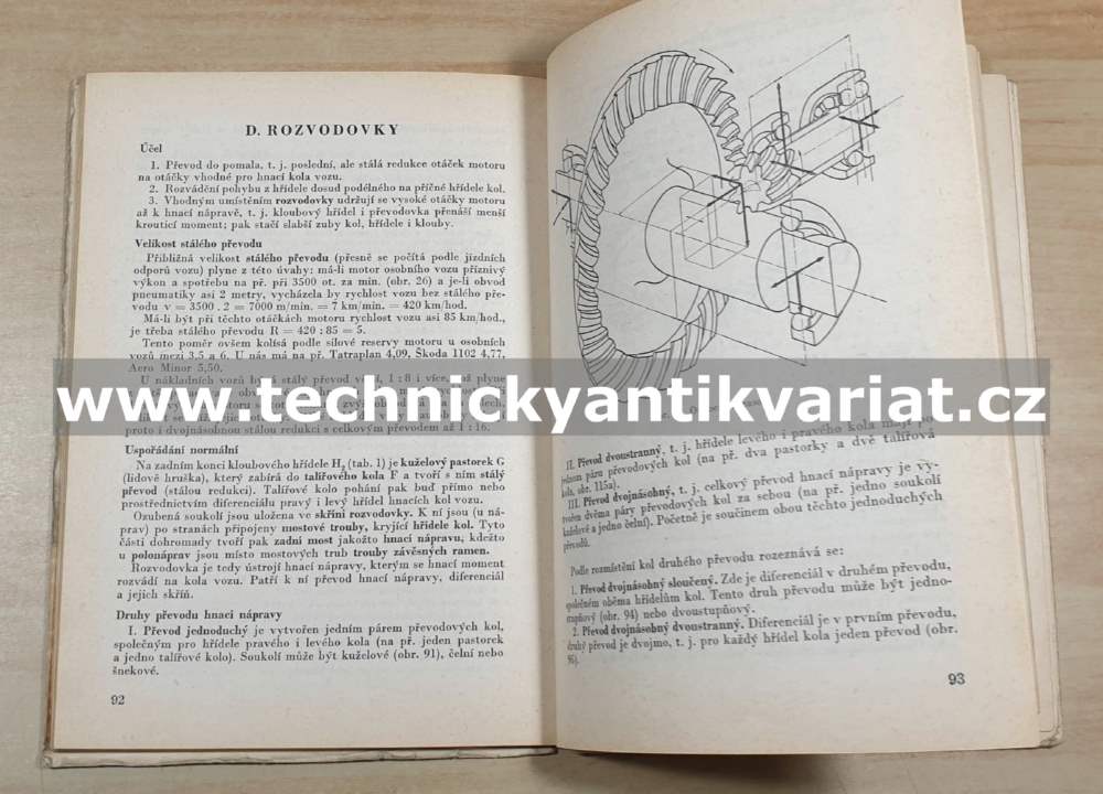 Převody automobilů - Ferdinand Kozák (1952)
