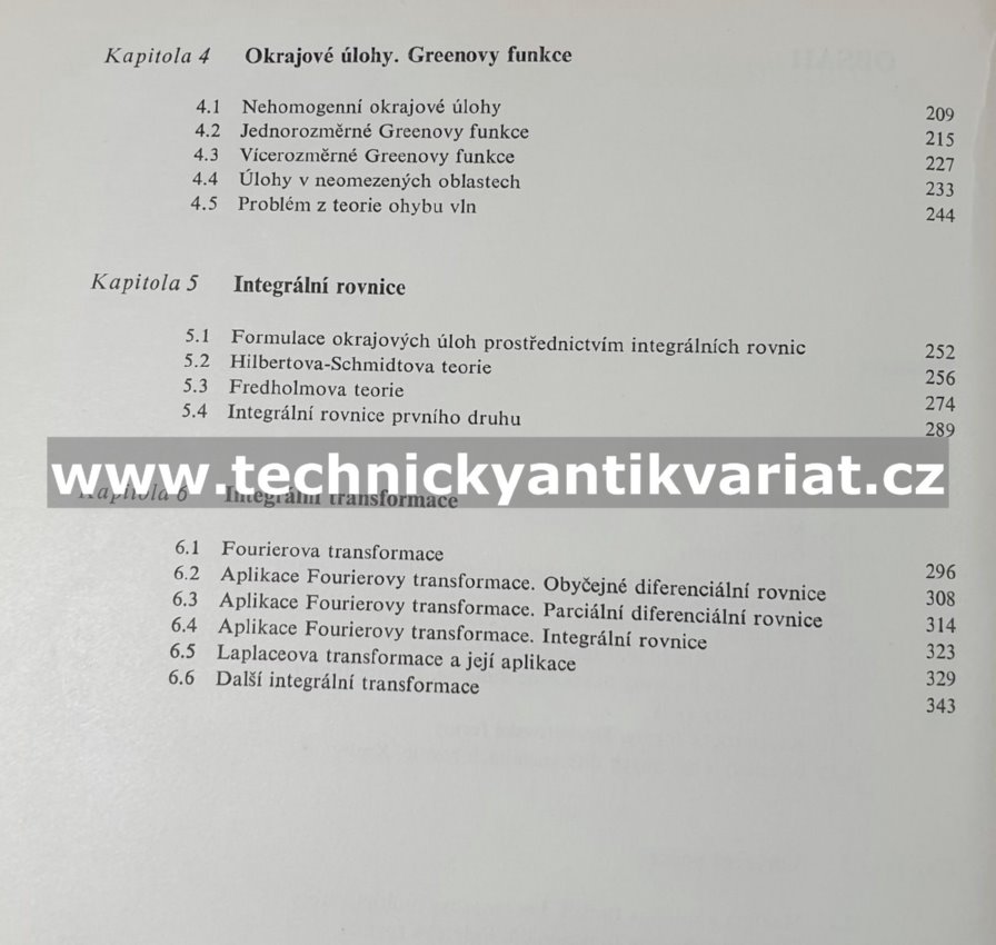 Matematické metody ve fyzice a technice - J.W.Dettman (1970)