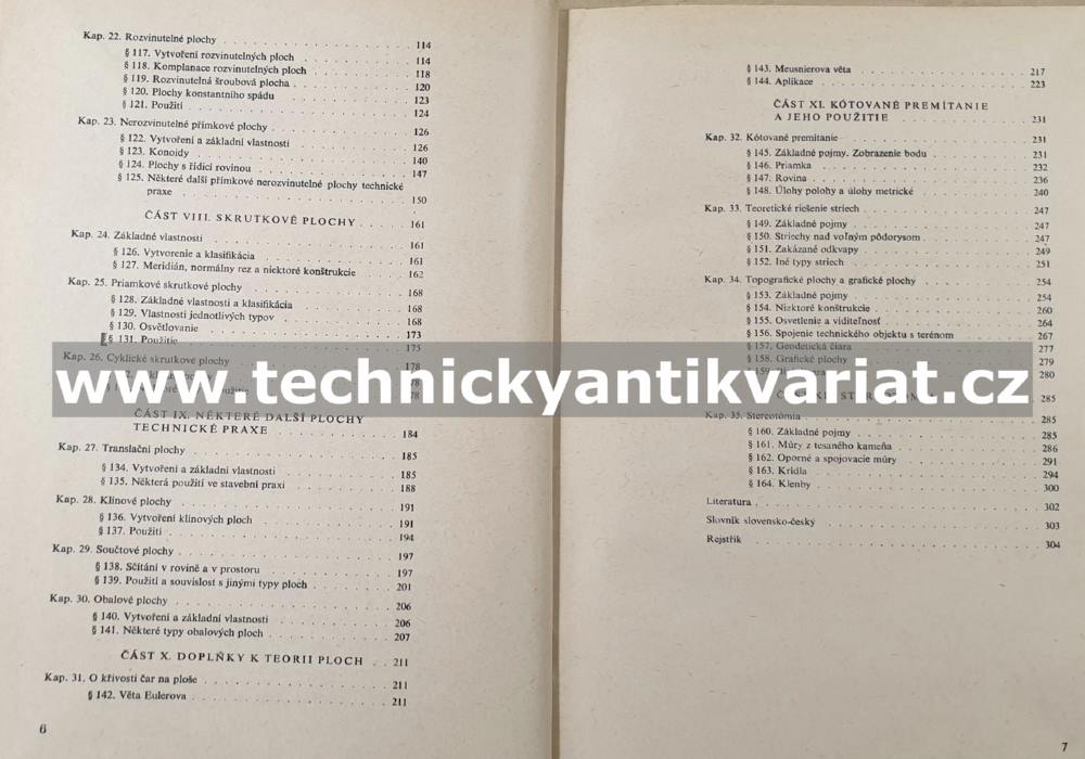 Deskriptivní geometrie II. - Piska, Medek (1966)