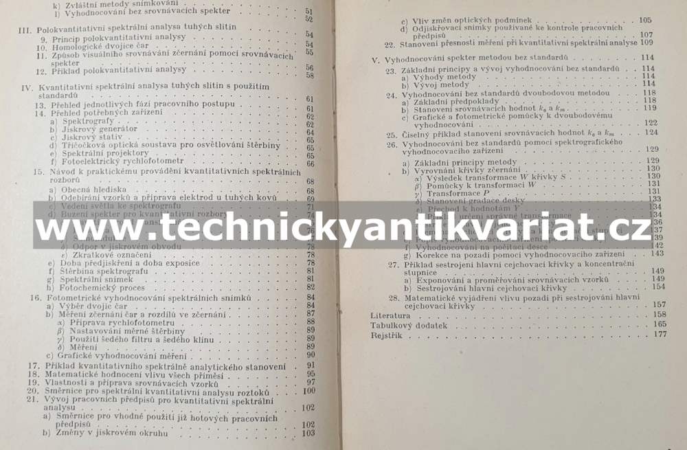 Úvod do praktické spektrální analýzy - H.Scheller (1959)