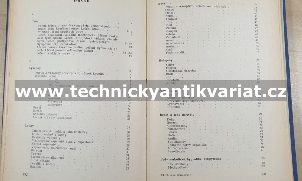 Stručná toxikologie - Stan. Eetlach (1948)