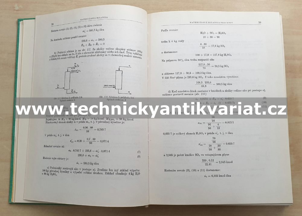Príklady a úlohy z chemického inžiniersta - Heinrich, Ilavský, Kossaczký (1970)