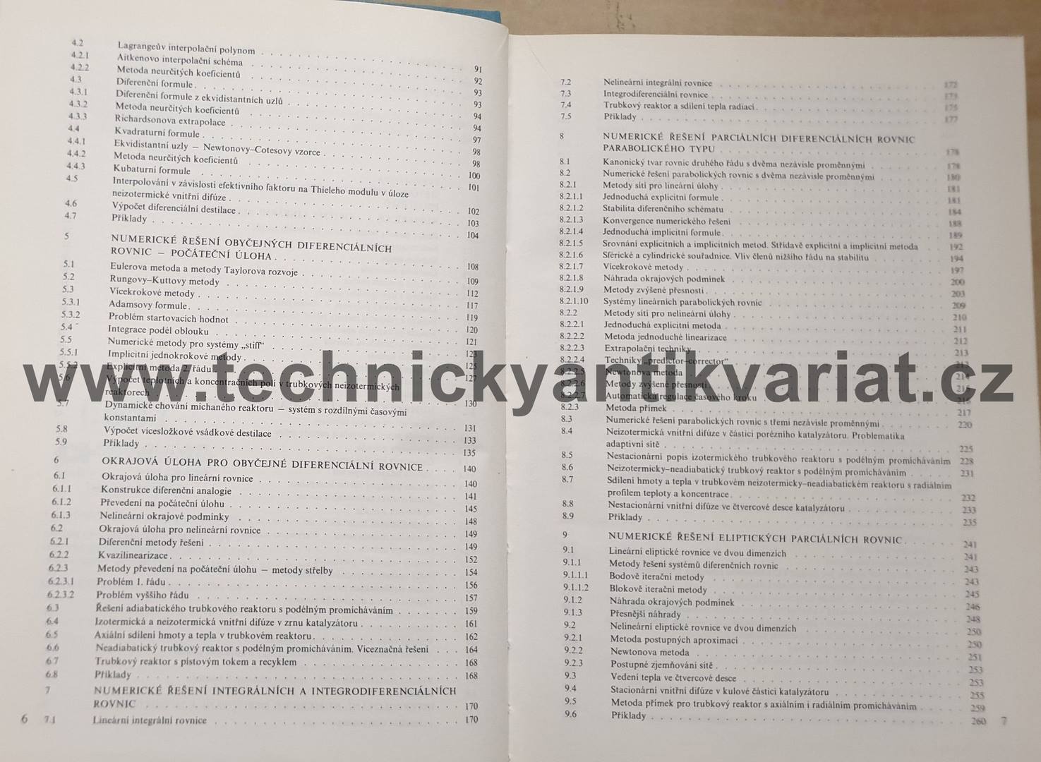 Numerické algoritmy řešení chemickoinženýrských úloh - M.Kubíček (1983)