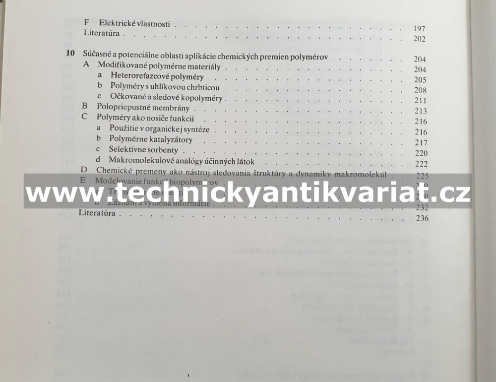 Chemické reakce polymérov - Lazár, Bleha, Rychlý (1986)