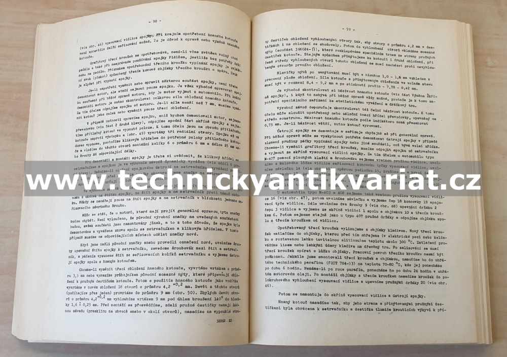 Moskvič 407, 403, 408 - dílenská příručka