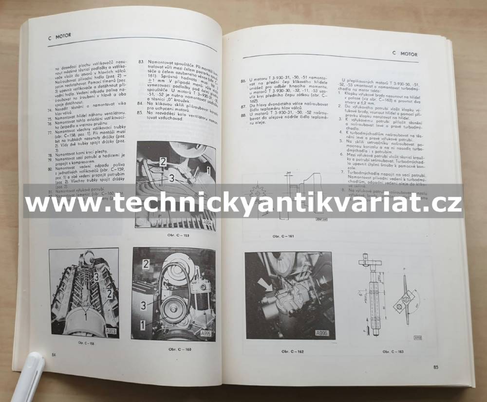 Tatra 815 - dílenská příručka (1983)