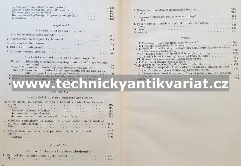 Radiochemické praktikum II. - Něsmejanov (1964)
