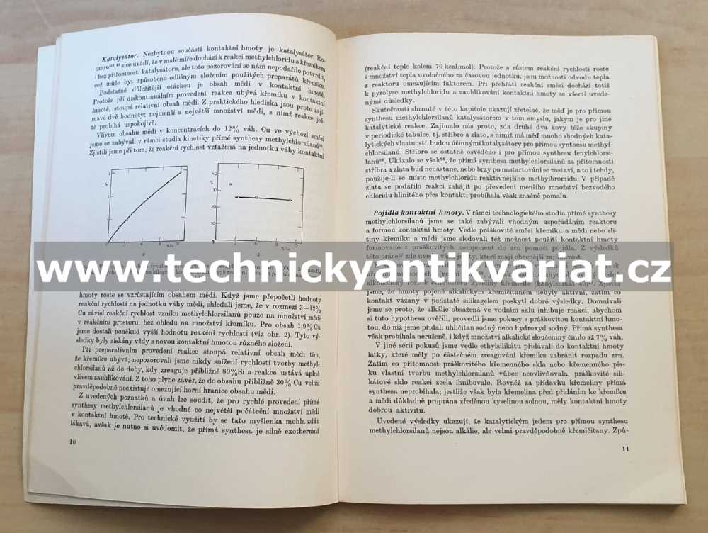 Synthesy a reakce organokřemičitých sloučenin - Vladidmír Bažant (1961)